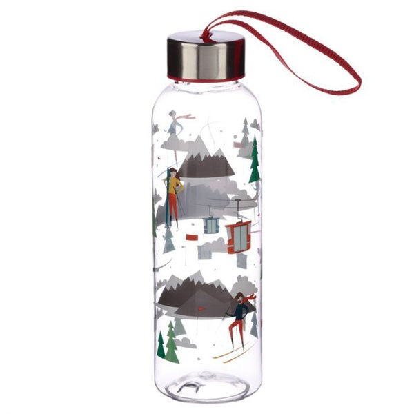 Peak Season Ski  Wasserflasche mit metallischem Deckel