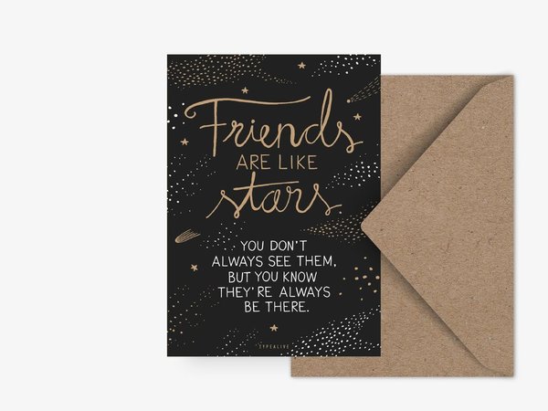 typealive Postkarte "Friends"
